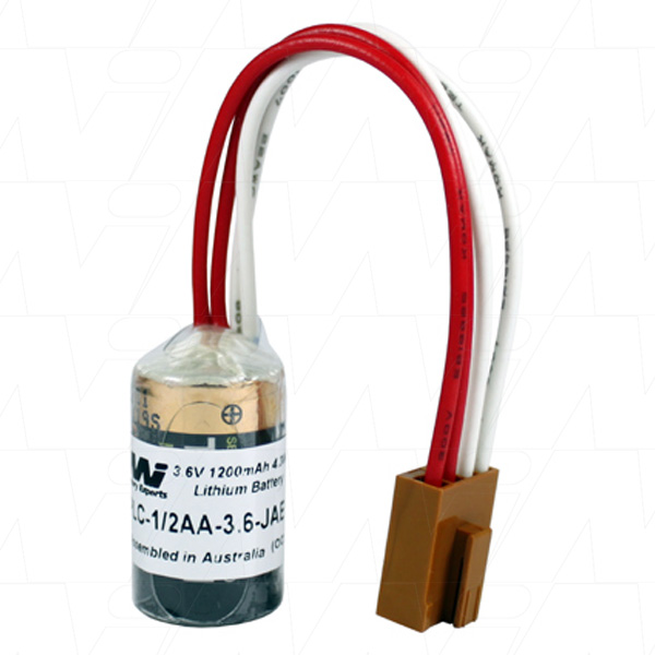MI Battery Experts PLC-1/2AA-3.6-JAE1